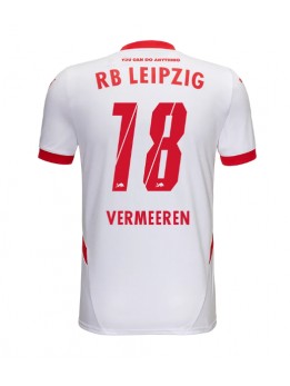 RB Leipzig Arthur Vermeeren #18 Replika Hemmakläder 2024-25 Kortärmad